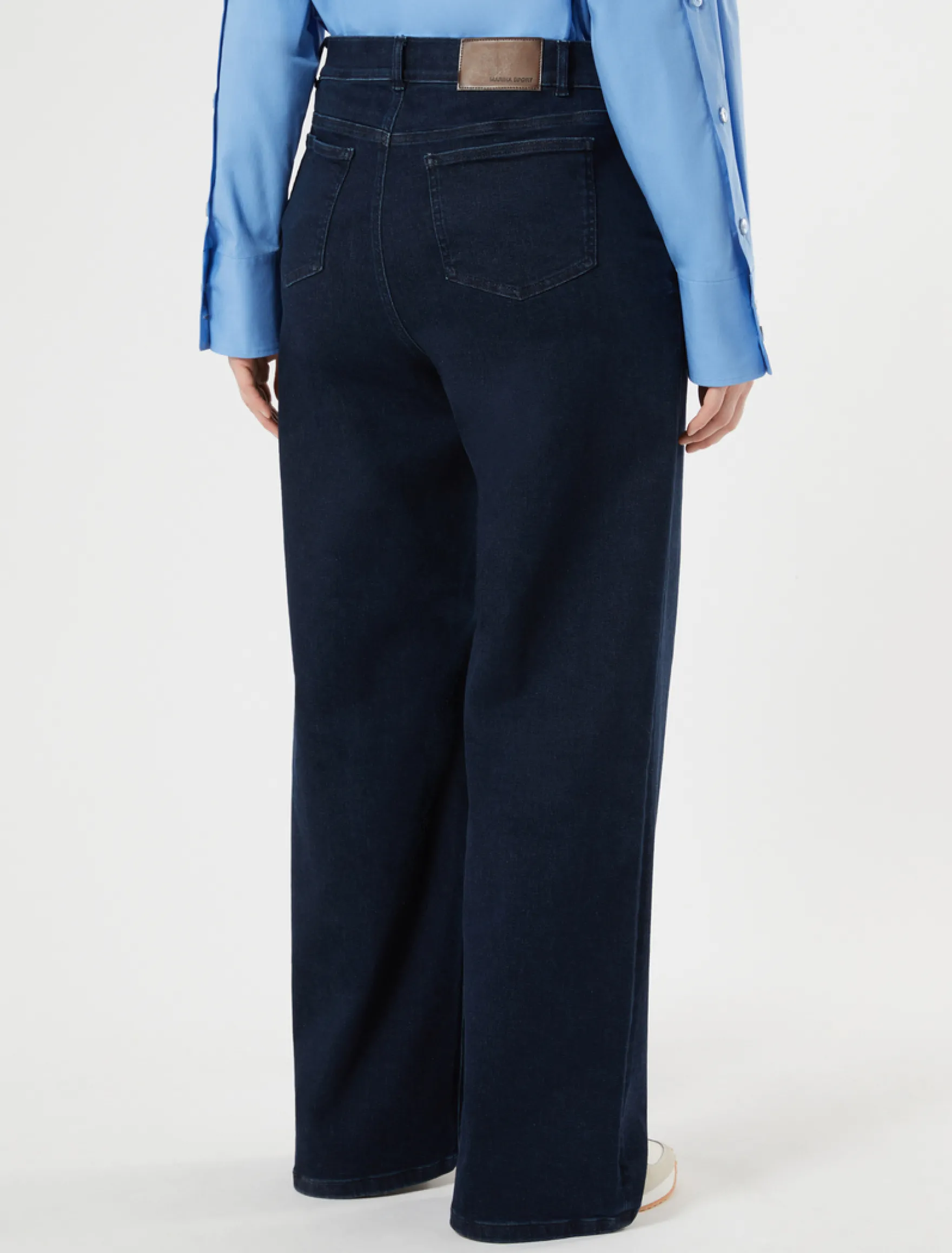 Jeans in denim indaco - BLU