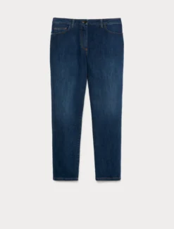 Jeans Perfect fit in denim stretch - BLU NOTTE