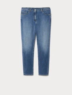 Jeans slim in denim stretch - BLU NOTTE