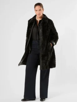 Jeans wide leg in denim stretch - BLU