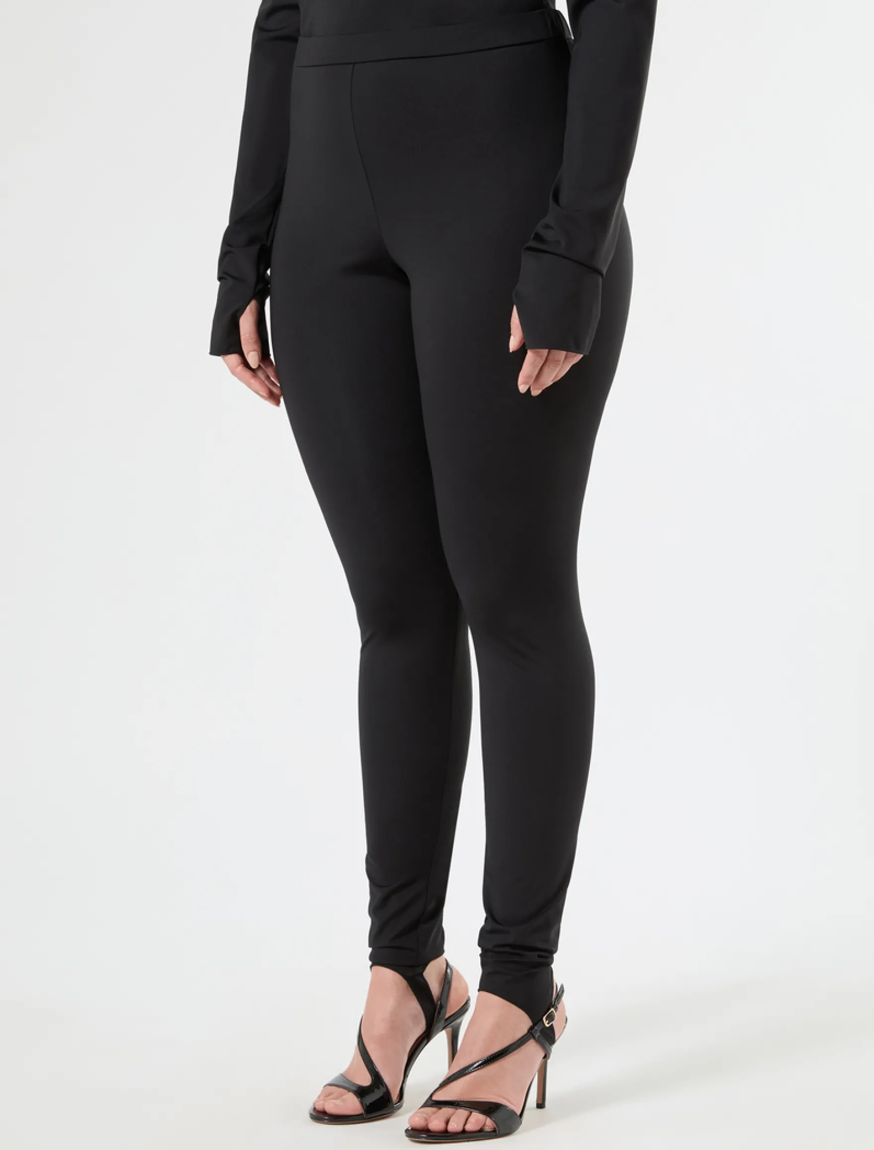 Leggings in jersey - NERO