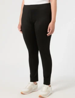 Leggings in jersey tecnico - NERO