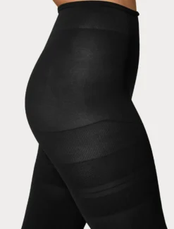 Leggings in microfibra 100 denari - NERO