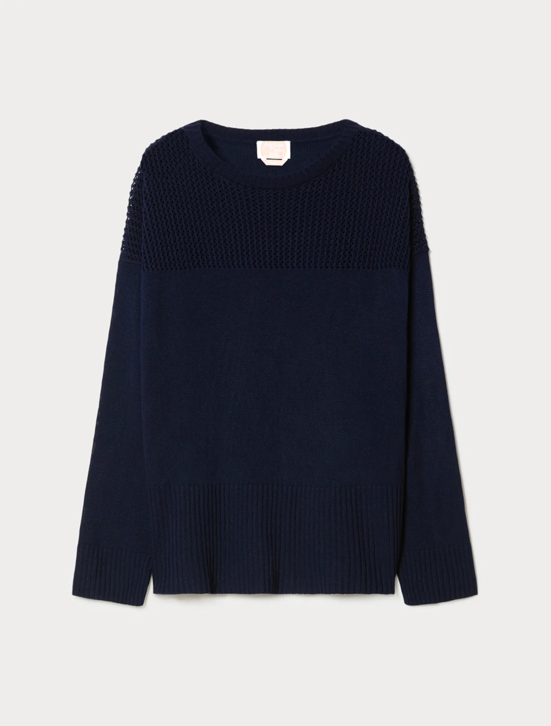 Maglia in cordonetto - BLU NOTTE