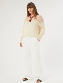 Maglia in cordonetto - VANIGLIA