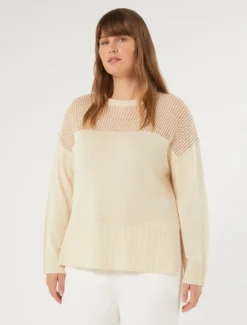 Maglia in cordonetto - VANIGLIA