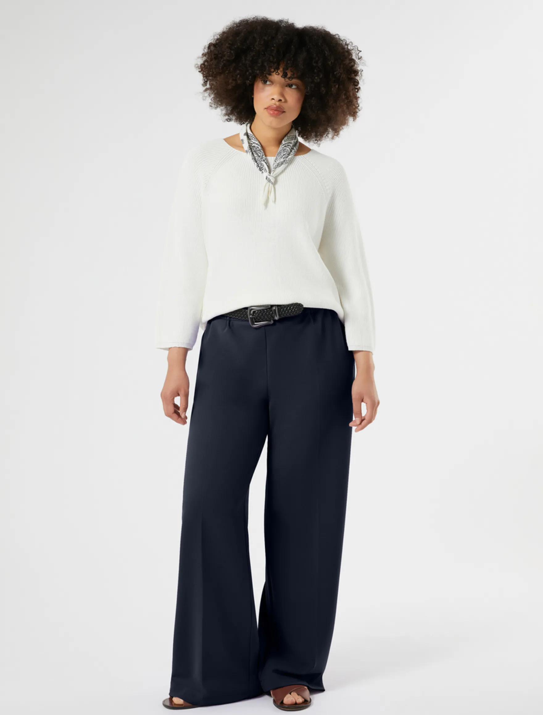 Maglia in cotone - BIANCO