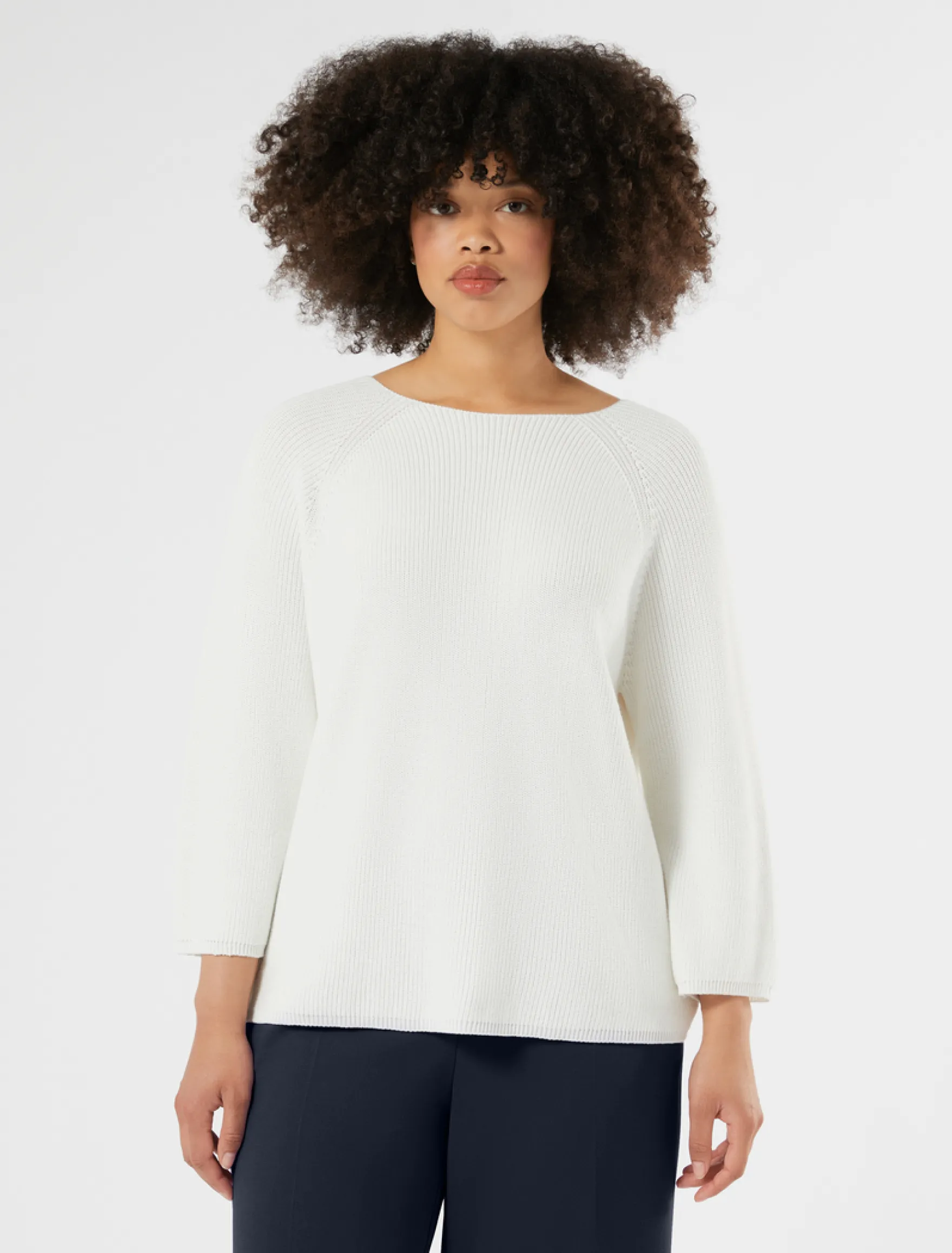 Maglia in cotone - BIANCO