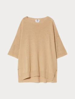 Maglia in cotone - SABBIA