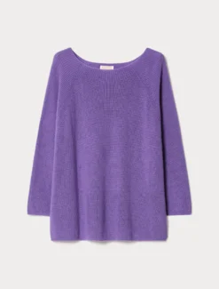 Maglia in cotone - VIOLA