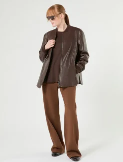 Maglia in lana e cachemire - VERDE KAKI