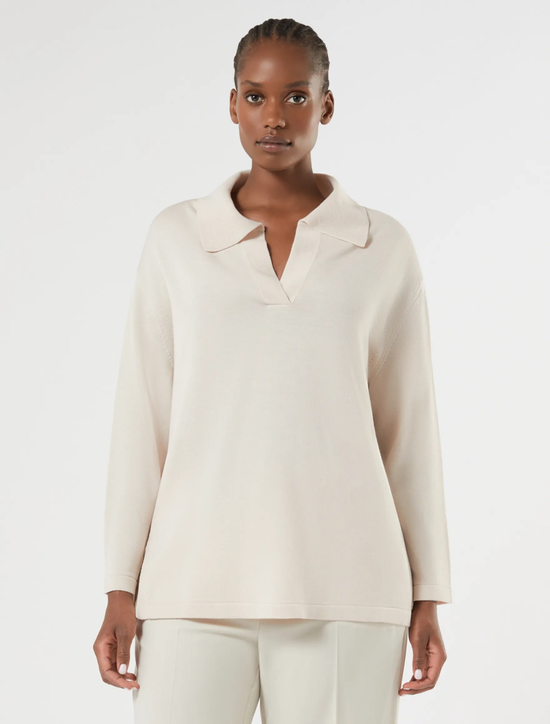 Maglia in lana - ECRU