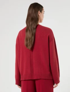 Maglia in misto cachemire - BORDEAUX