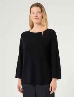 Maglia in pura lana - BLU NOTTE
