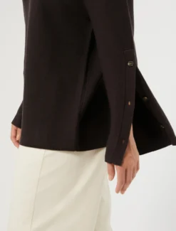 Maglia in pura lana - MARRONE SCURO
