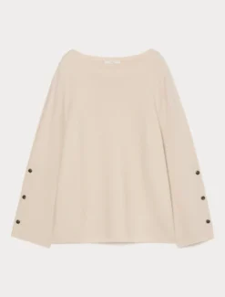 Maglia in pura lana - SABBIA