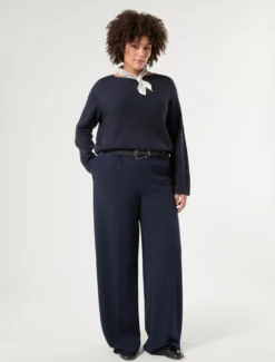 Maglia in puro cotone - BLU NOTTE