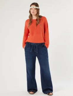 Maglia in puro cotone - ROSSO