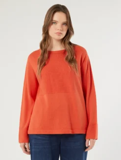 Maglia in puro cotone - ROSSO
