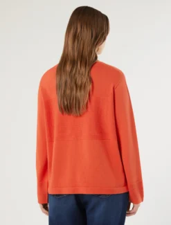 Maglia in puro cotone - ROSSO