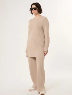 Maglia in viscosa - BEIGE