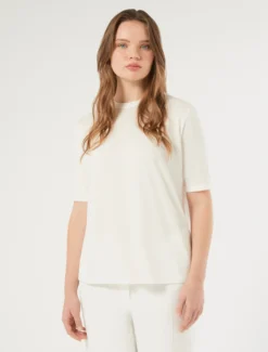 Maglia in viscosa - BIANCO