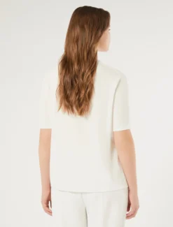 Maglia in viscosa - BIANCO