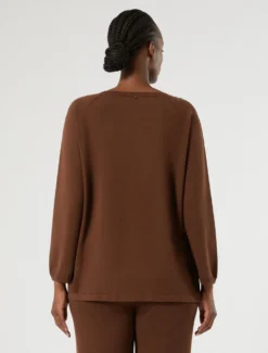 Maglia in viscosa comfort - BISCOTTO