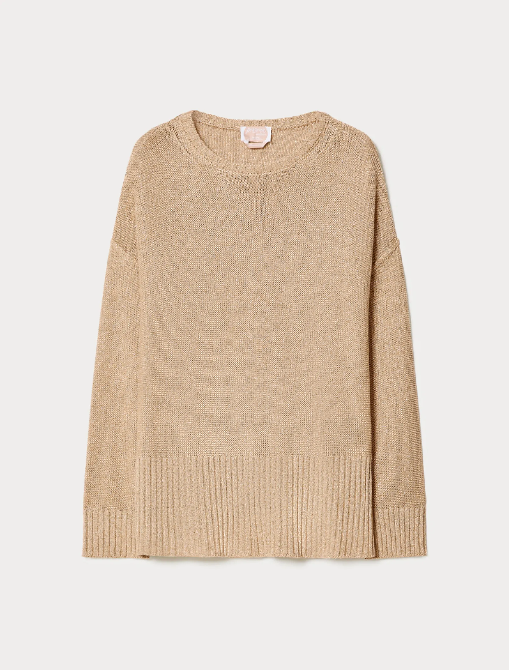Maglia in viscosa lurex - VANIGLIA