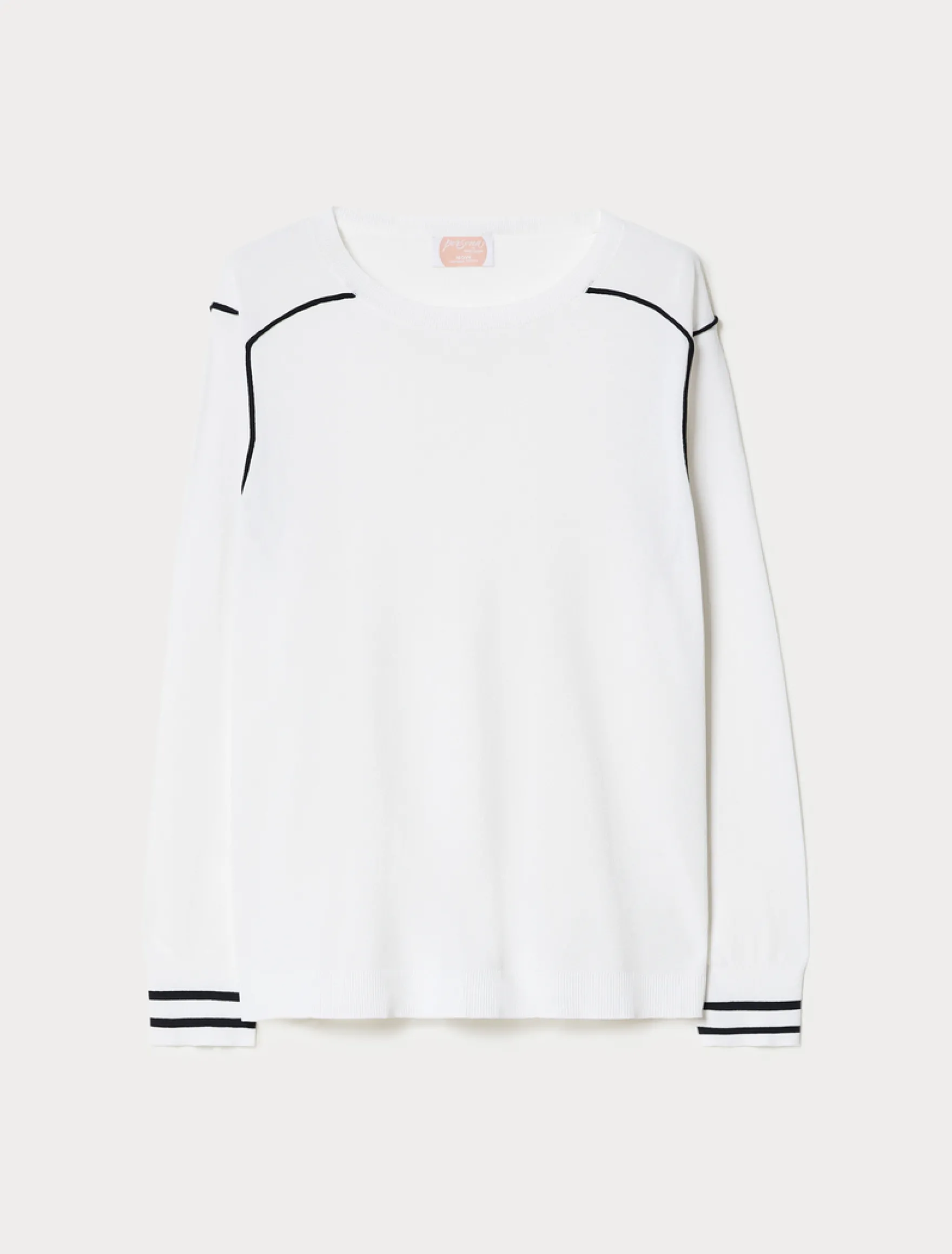 Maglia in viscosa stretch - BIANCO