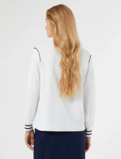 Maglia in viscosa stretch - BIANCO