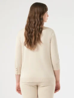 Maglia in viscosa stretch - GHIACCIO