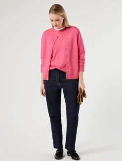Maglia in viscosa stretch - LAMPONE
