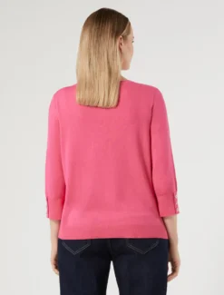 Maglia in viscosa stretch - LAMPONE