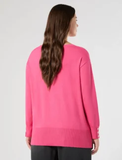 Maglia in viscosa stretch - LAMPONE