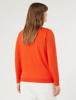 Maglia in viscosa stretch - ROSSO