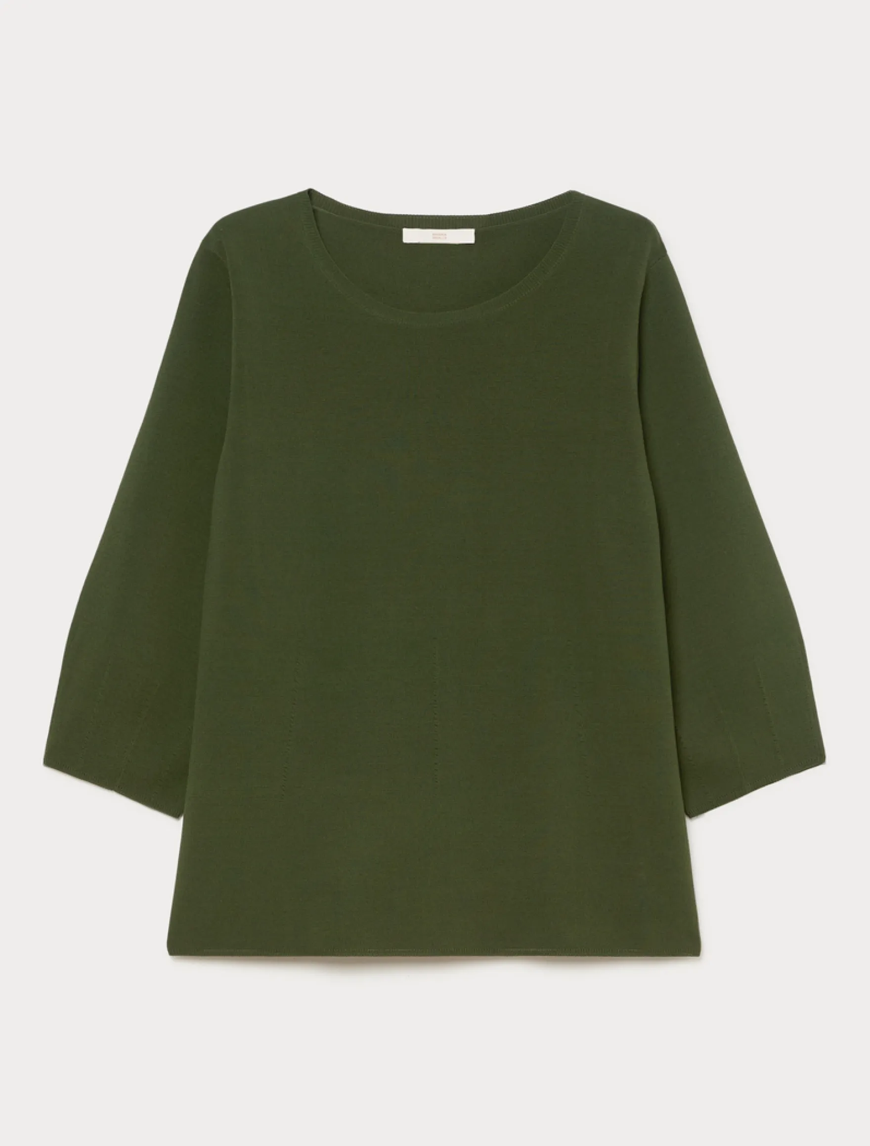 Maglia in viscosa - VERDE SCURO