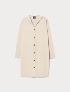 Maxi cardigan in viscosa - ALBINO