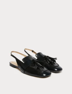 Mocassini sling back in pelle - BLUETTE