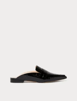 Mules in pelle - NERO