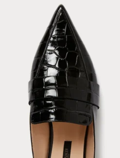 Mules in pelle - NERO