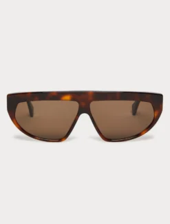 Occhiali da sole in acetato - CAMMELLO