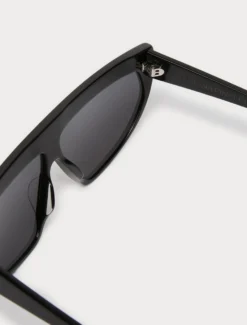 Occhiali da sole in acetato - NERO