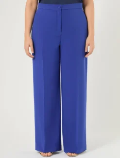 Pantaloni ampi in cady - BLUETTE