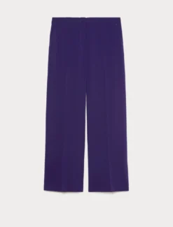 Pantaloni ampi in cady - VIOLA