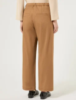Pantaloni barrel in cotone - BISCOTTO