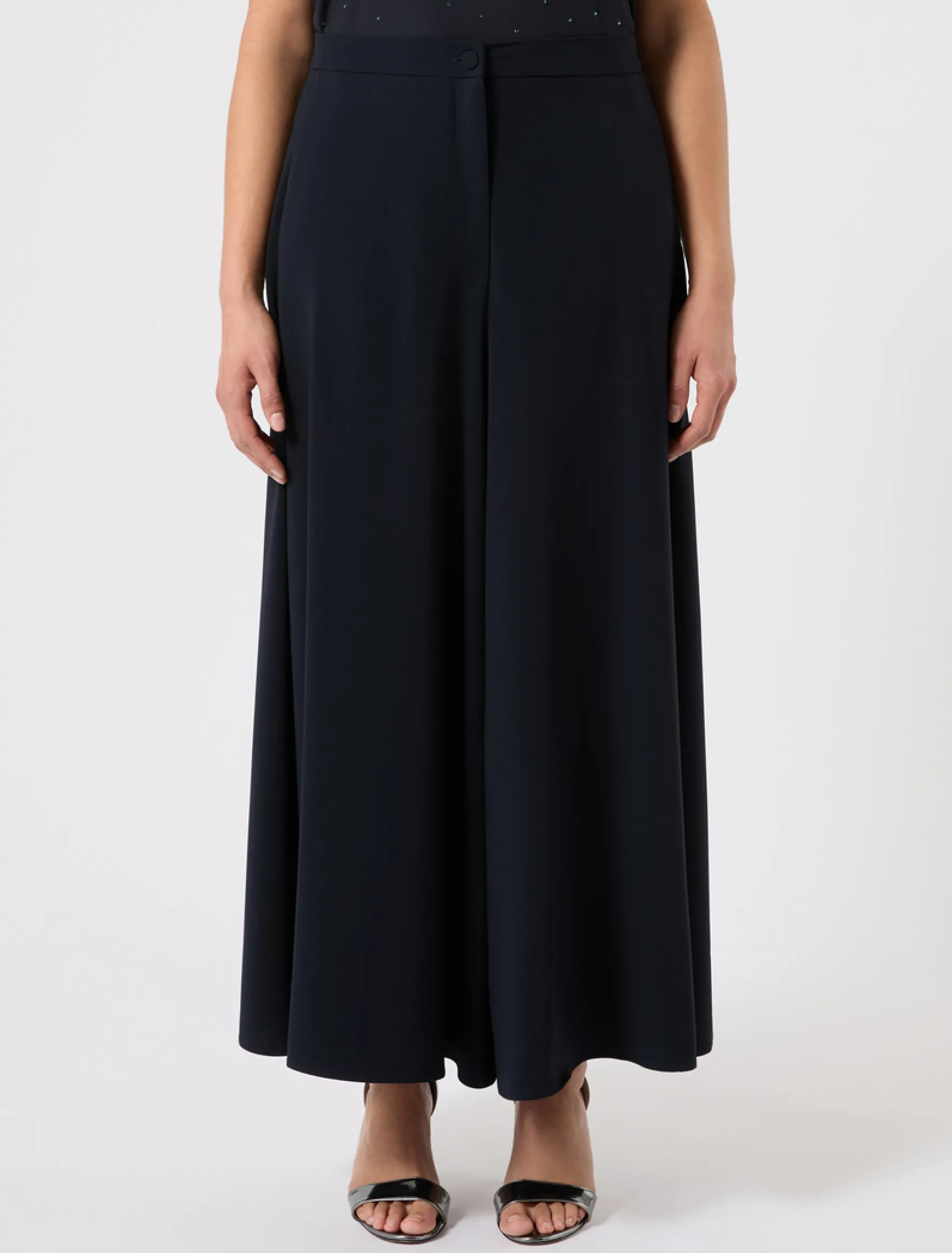 Pantaloni in cady - BLU NOTTE