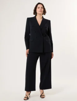 Pantaloni in cady - BLU NOTTE