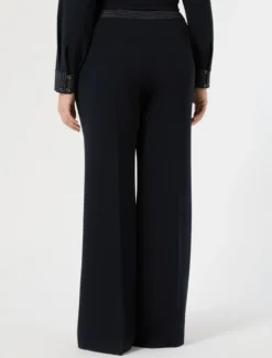 Pantaloni in cady - BLU NOTTE