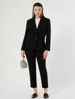 Pantaloni in cady - NERO